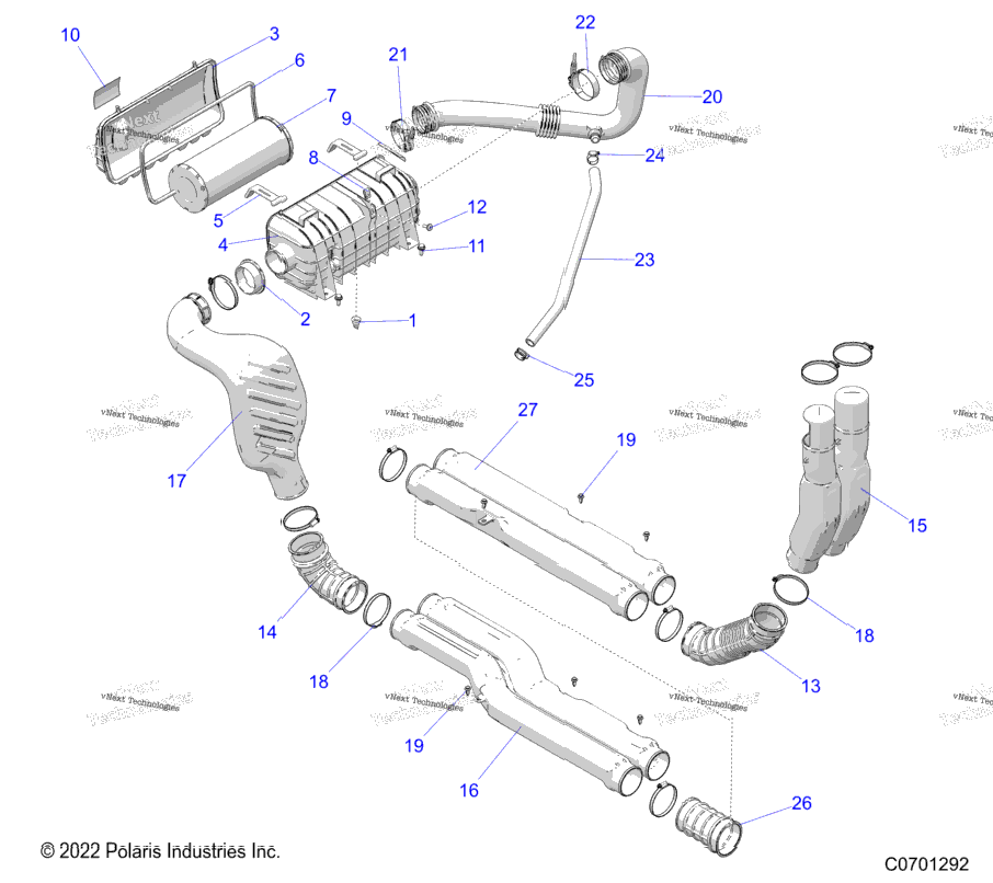 Engine, Air Intake System