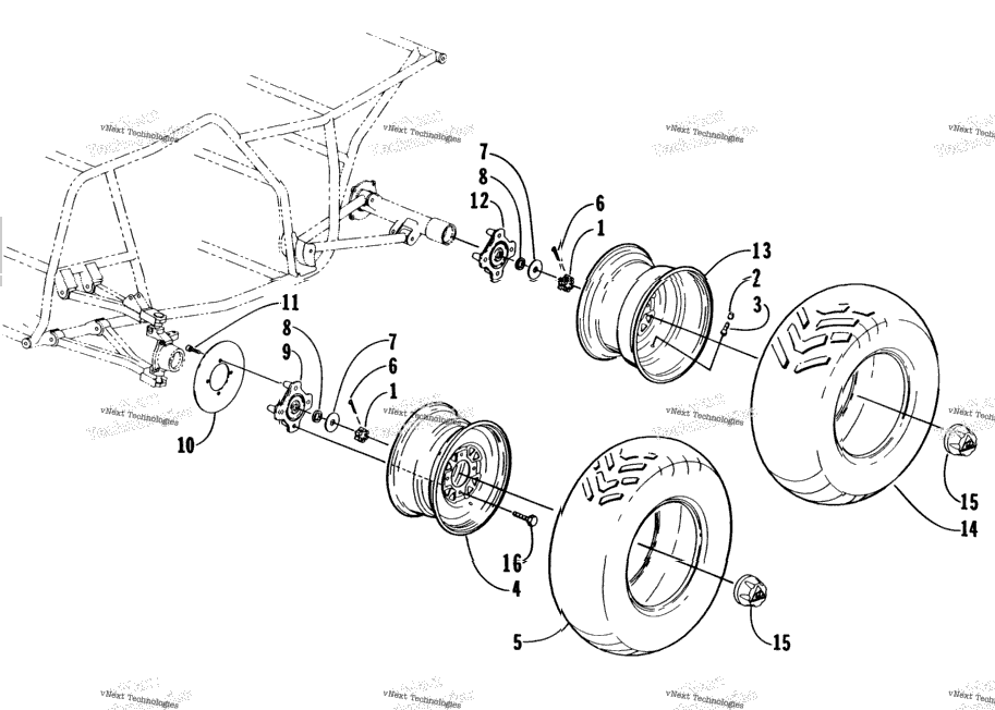 Wheel And Tire Assembly