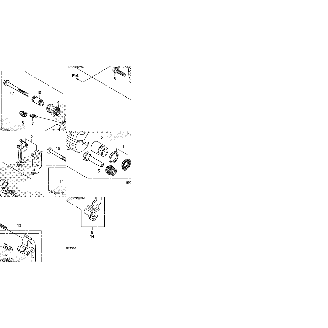 Front Brake Caliper