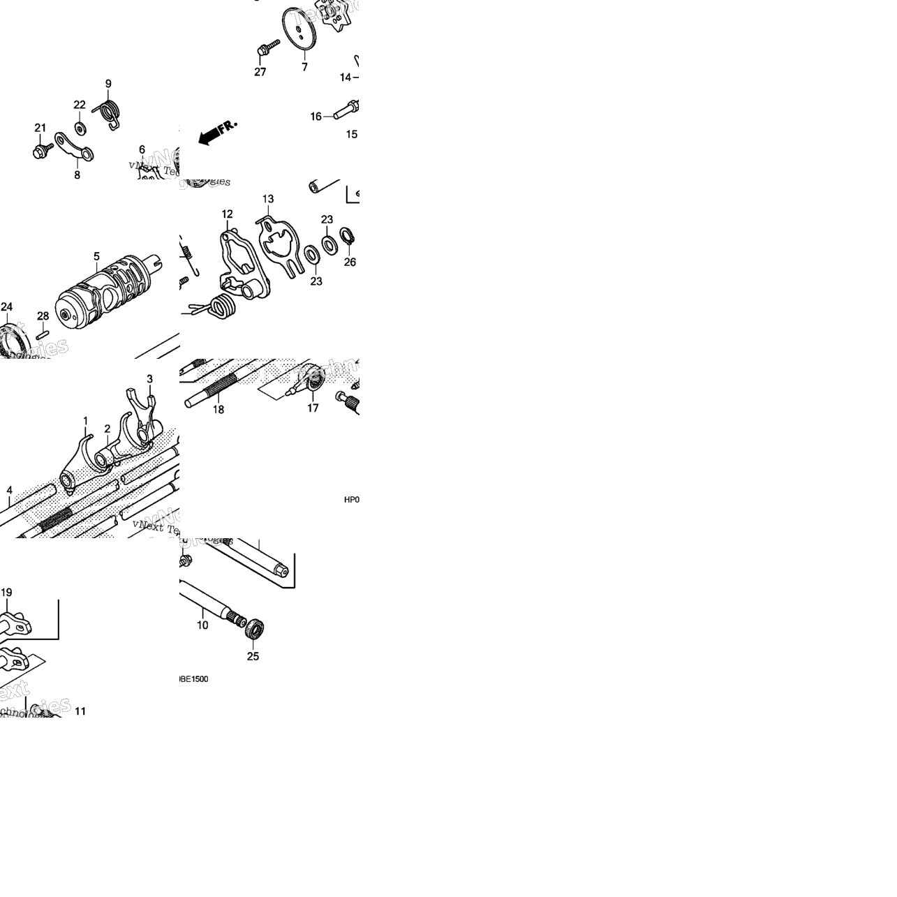 Gearshift Drum