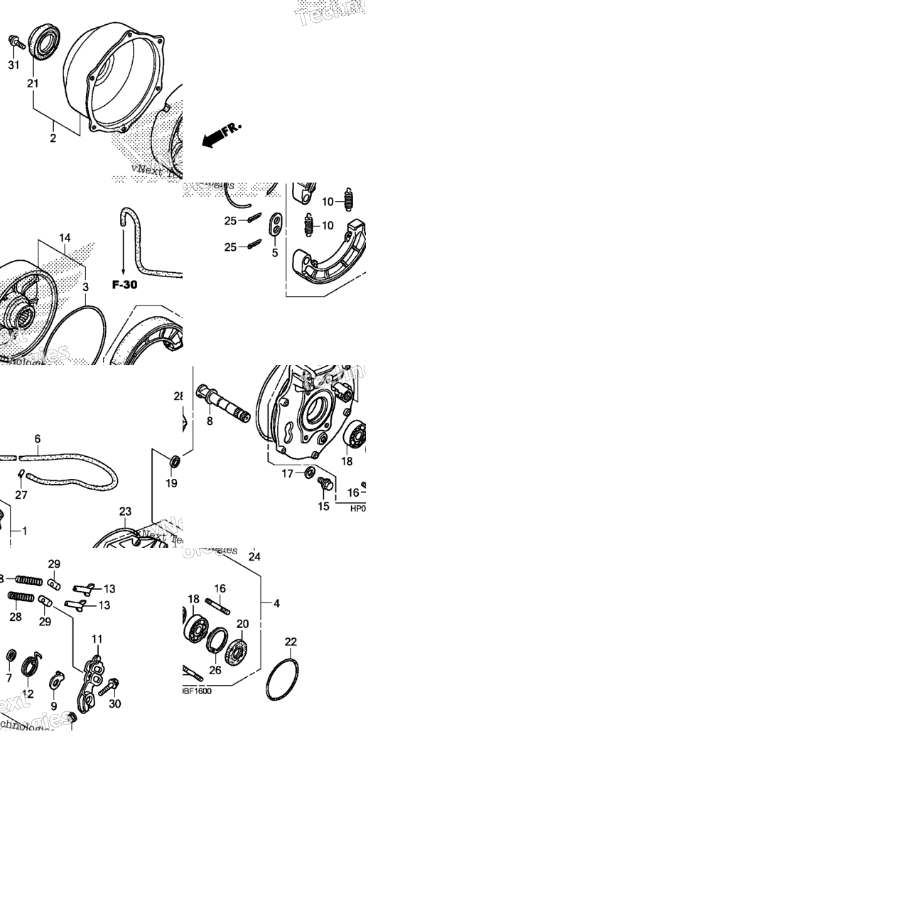 Rear Brake Panel