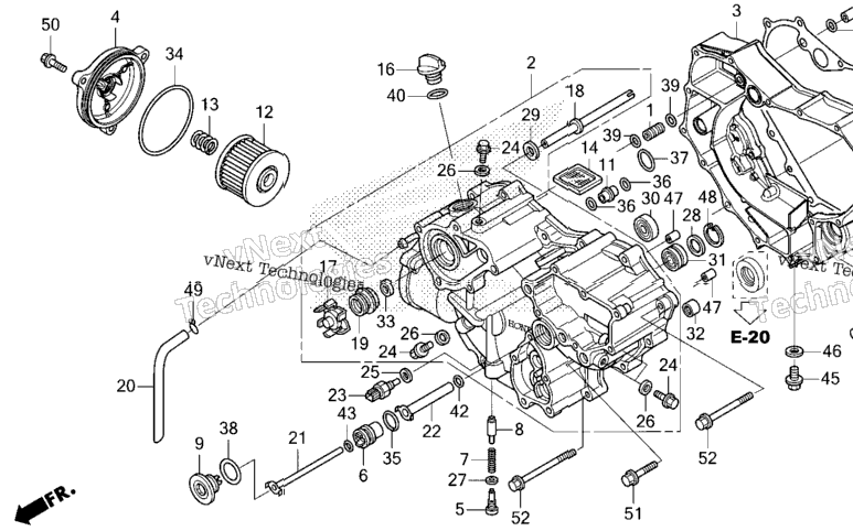 Front Crankcase Cover