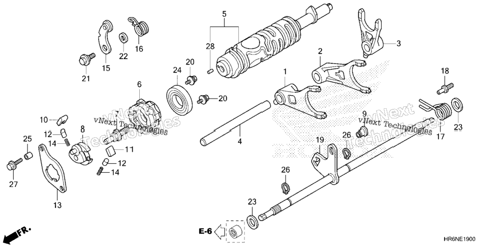 Gearshift Fork
