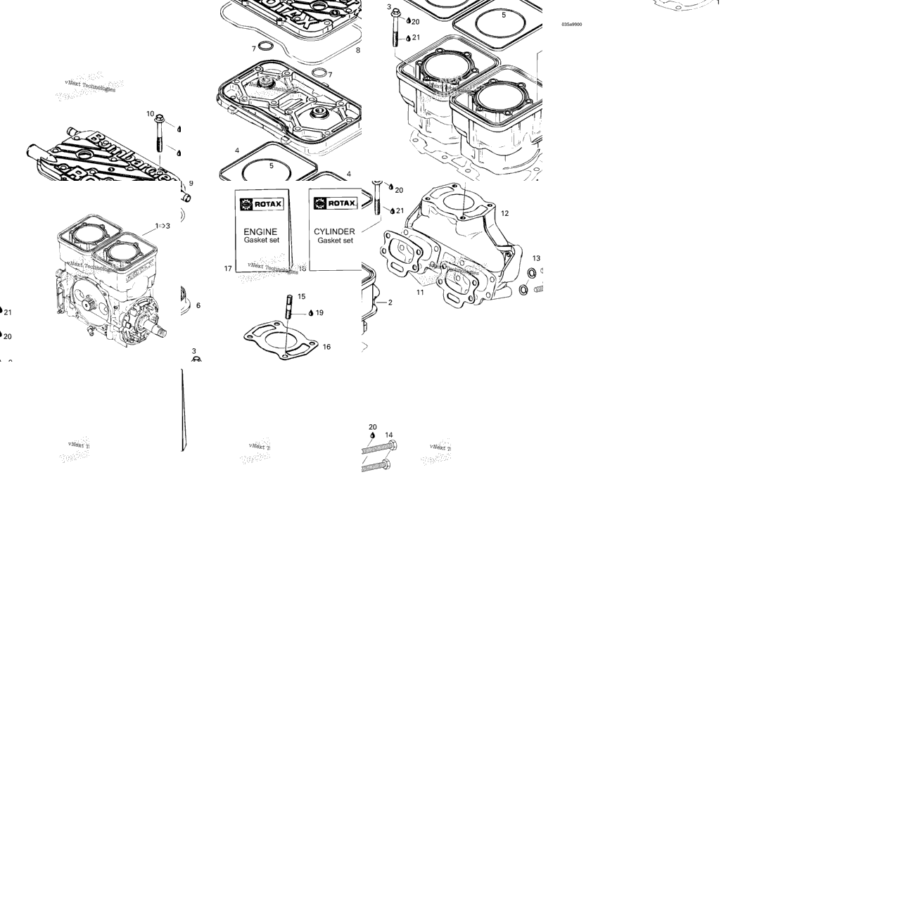 Cylinder, Exhaust Manifold