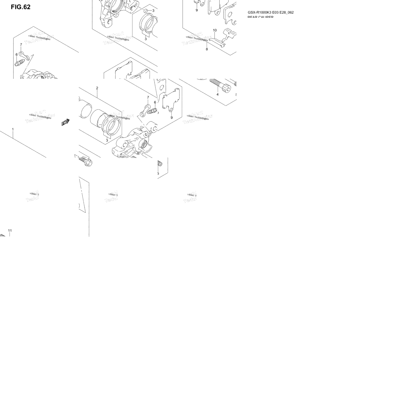 Rear Caliper