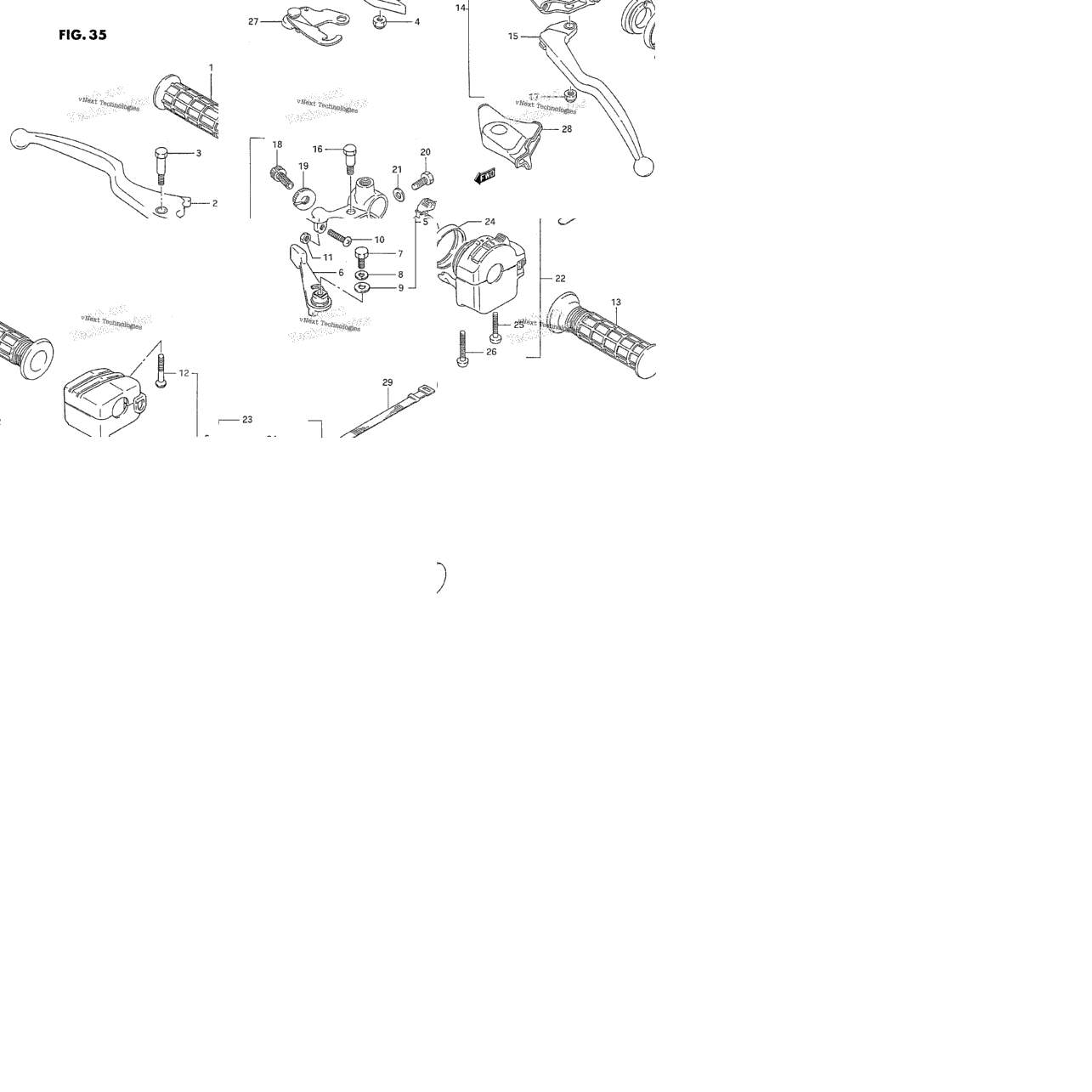 Handle Switch (Model J/K/L)