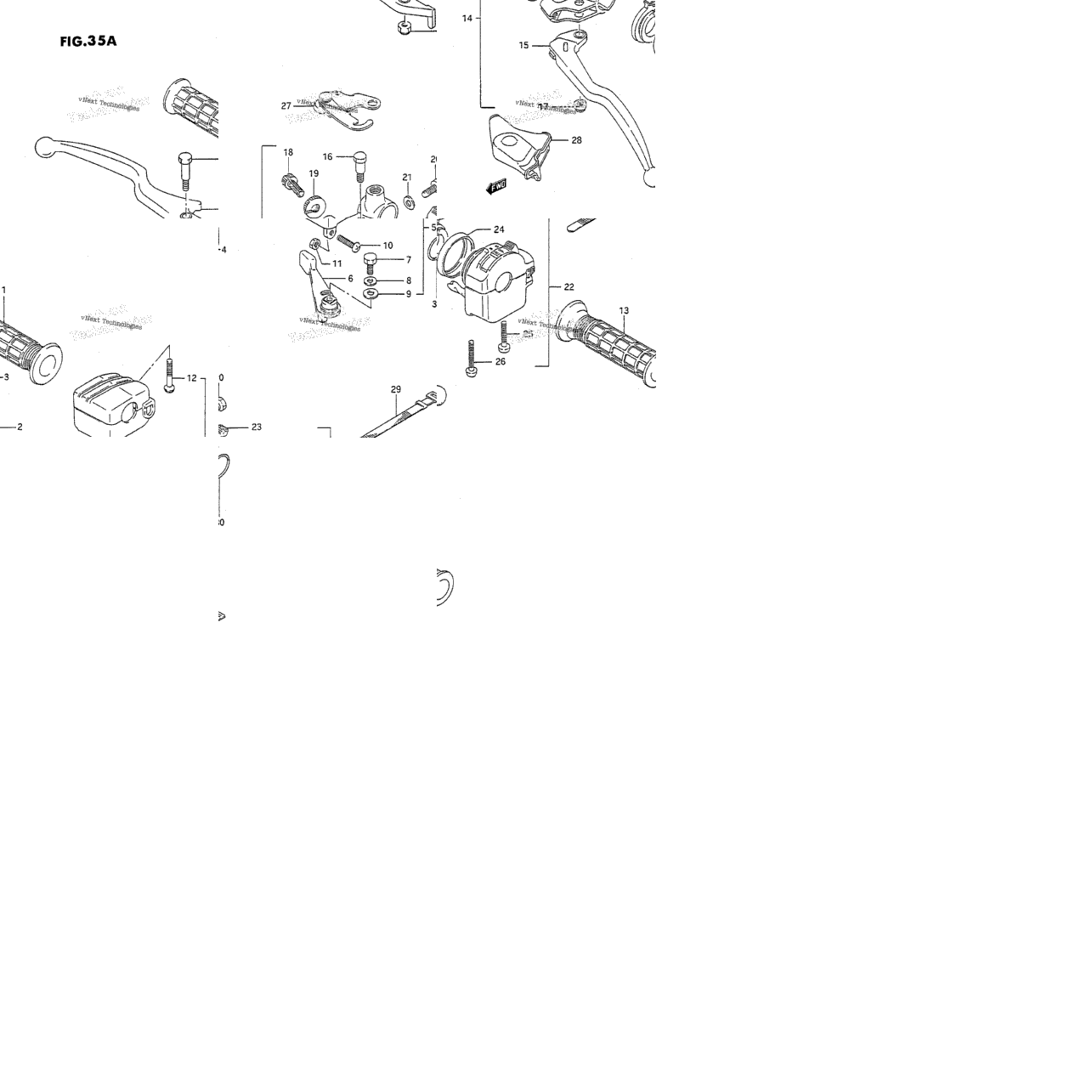 Handle Switch (Model M/N/P/R/S/T)