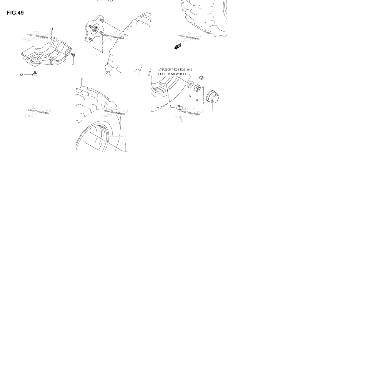 Left Rear Wheel