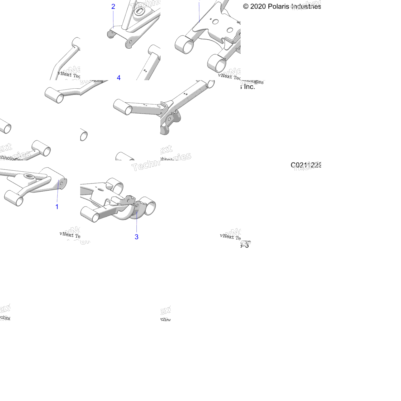 Suspension, Rear Control Arms