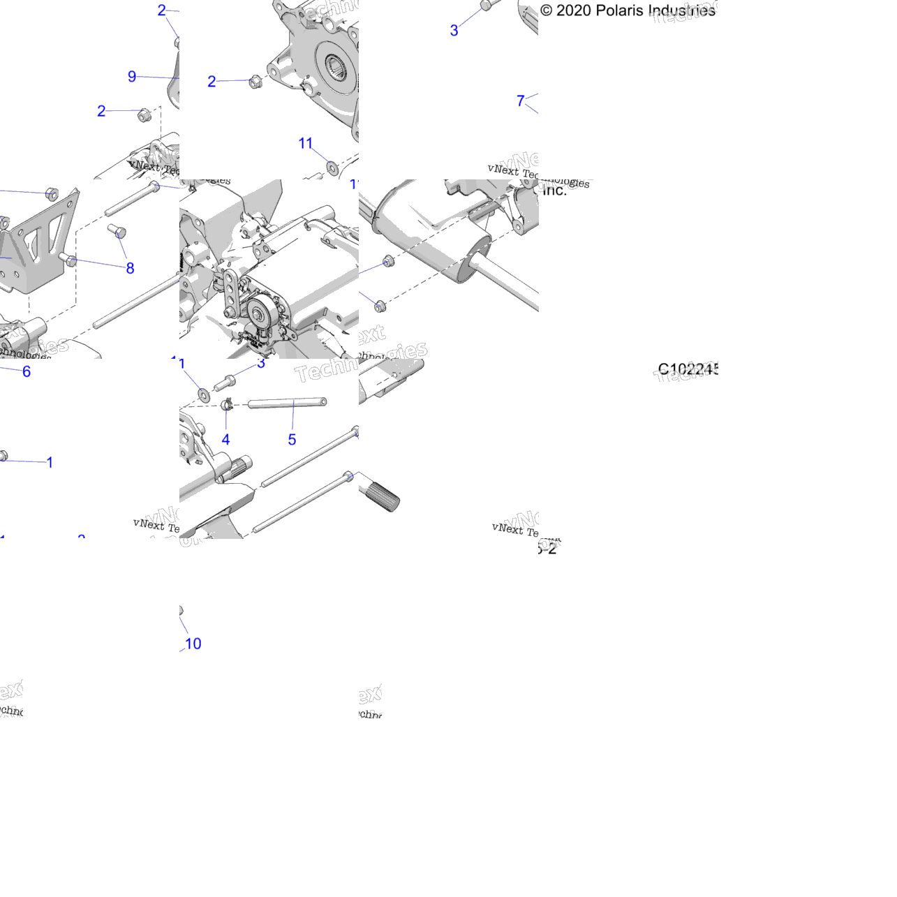 Drive Train, Main Gearcase Mounting