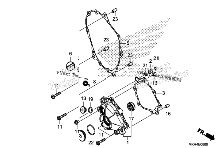 Right Crankcase Cover