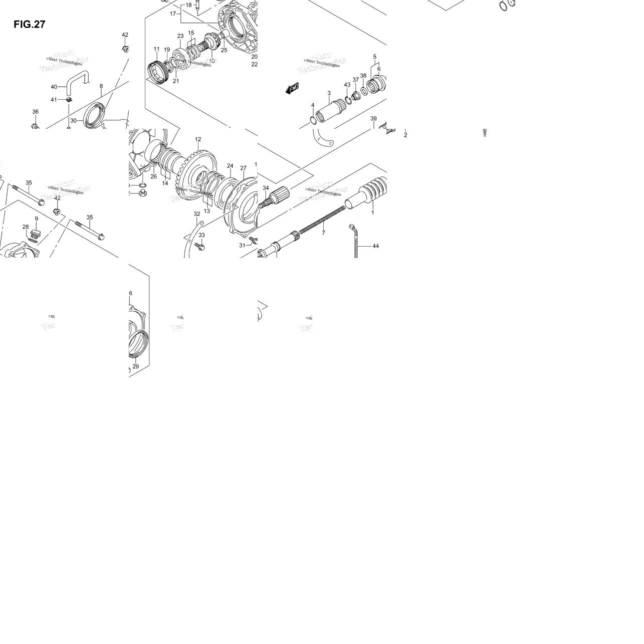 Final Bevel Gear (Rear)(Model K6 %F.No.5Saap41 67110000)