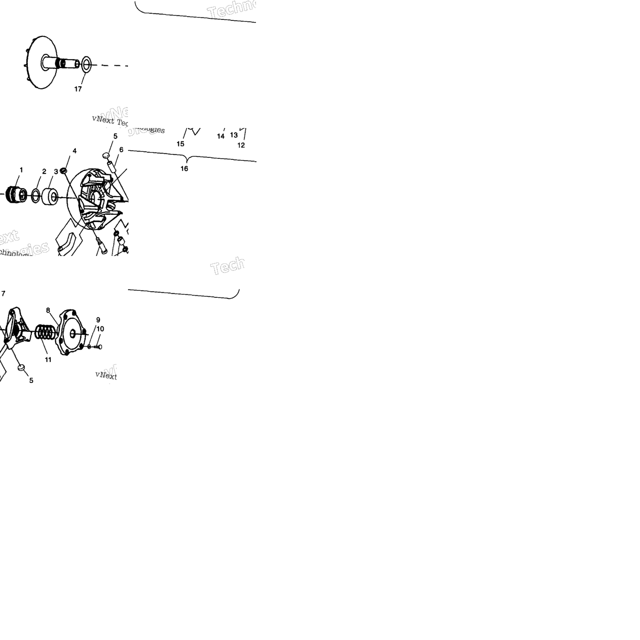 Drive Luth W98h50a(D)(E)(F) (4950135013C004)