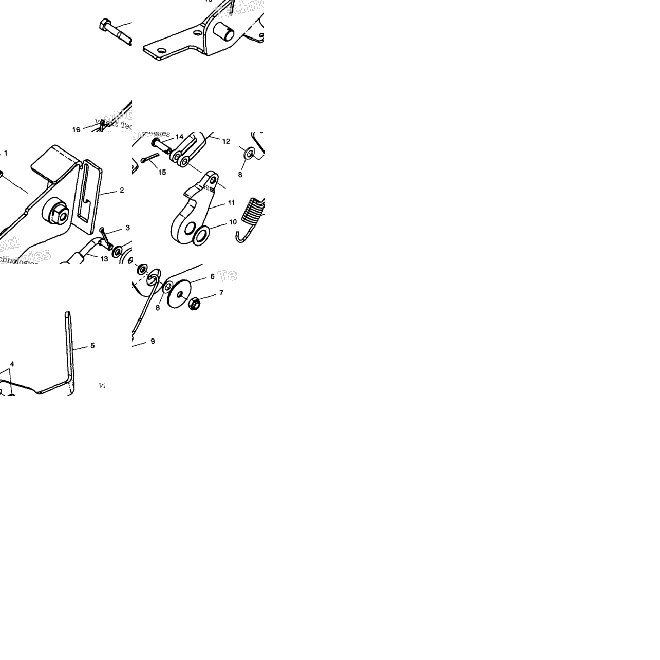 Foot Rake S98ch50e (4950135013D001)