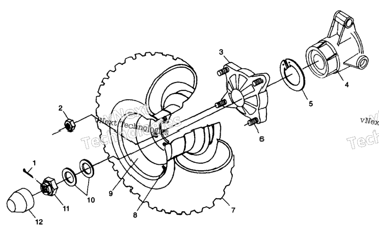 Rear Wheel Drive W98h50a(D)(E)(F) (4950135013C008)