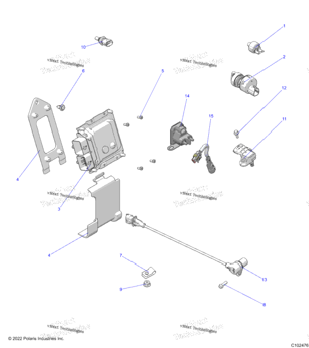 Electrical, Switches, Sensors & Ecm