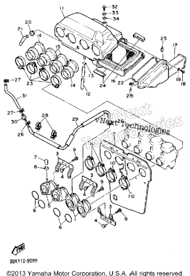 Air Filter Non California Model