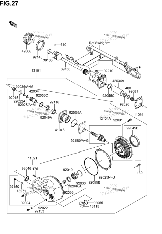Drive Shaft/Final Gear