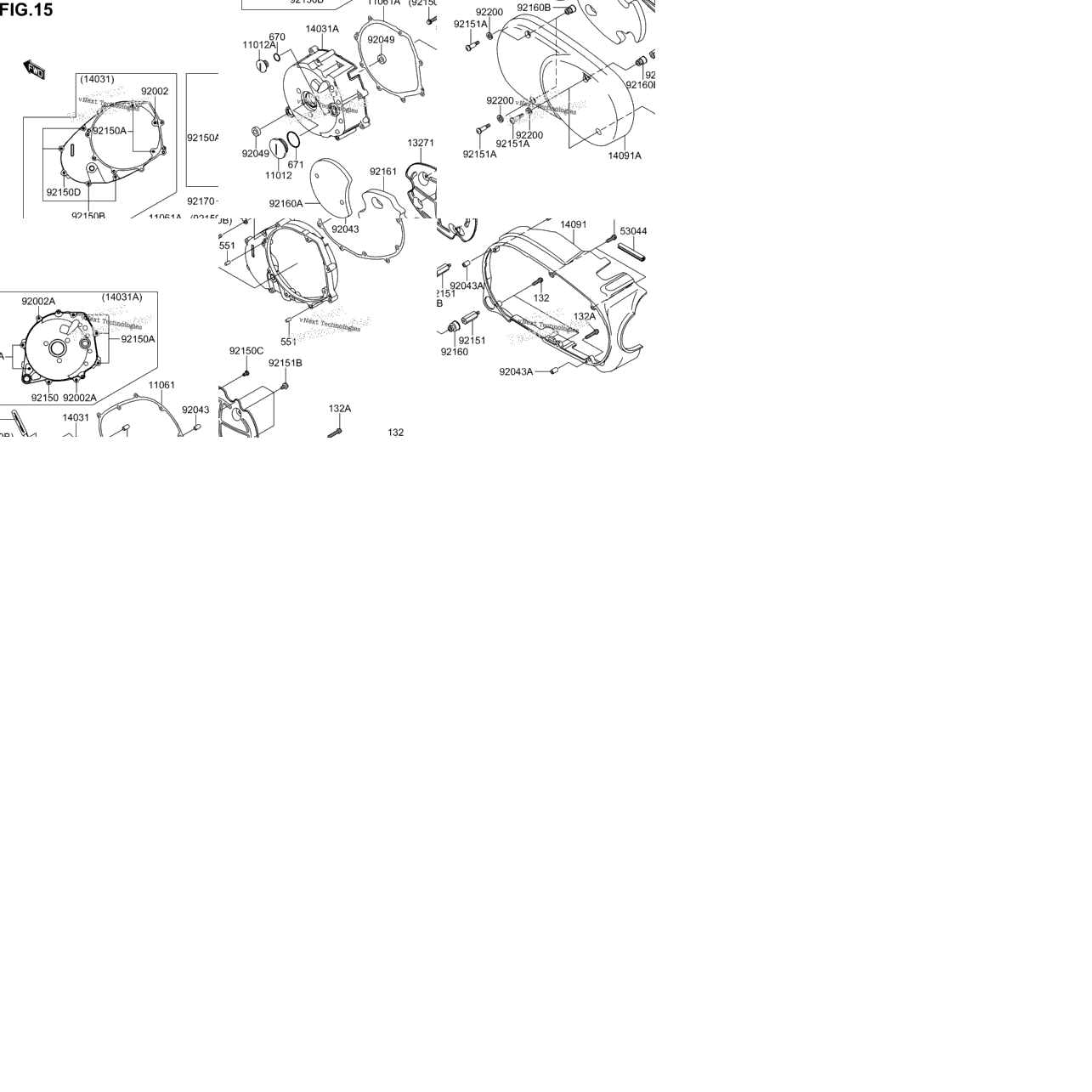 Left Engine Cover