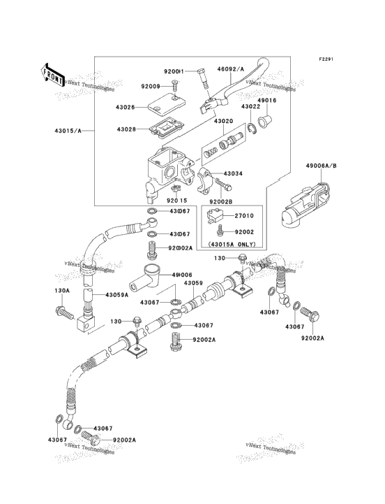 Front Master Cylinder