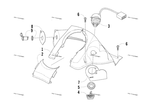Console And Switch Assembly