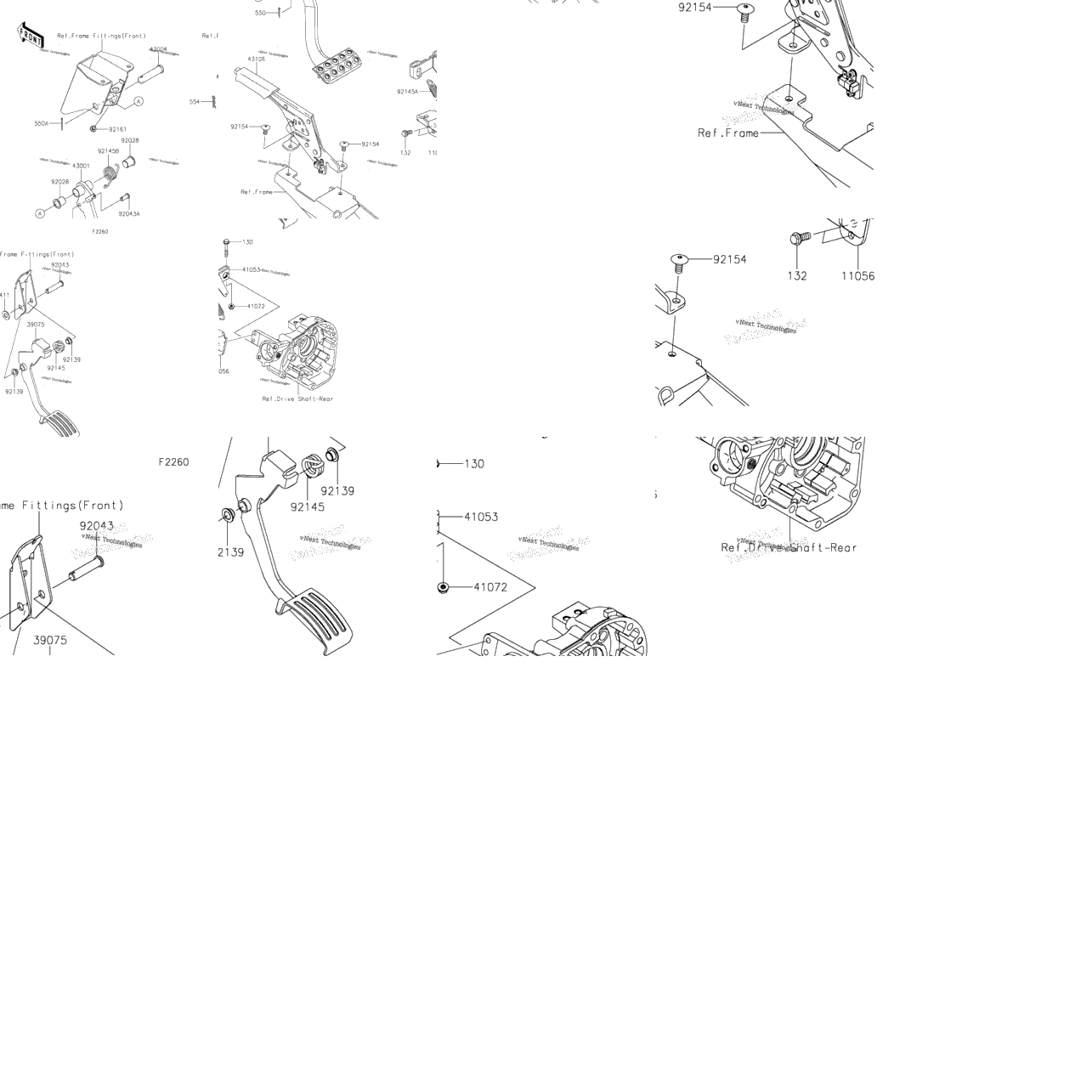 Brake Pedal/Throttle Lever