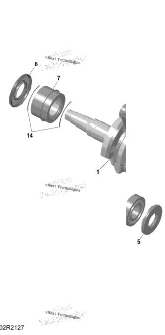 Rotax - Crankshaft And Pistons