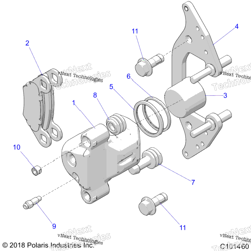 Brakes, Front Caliper