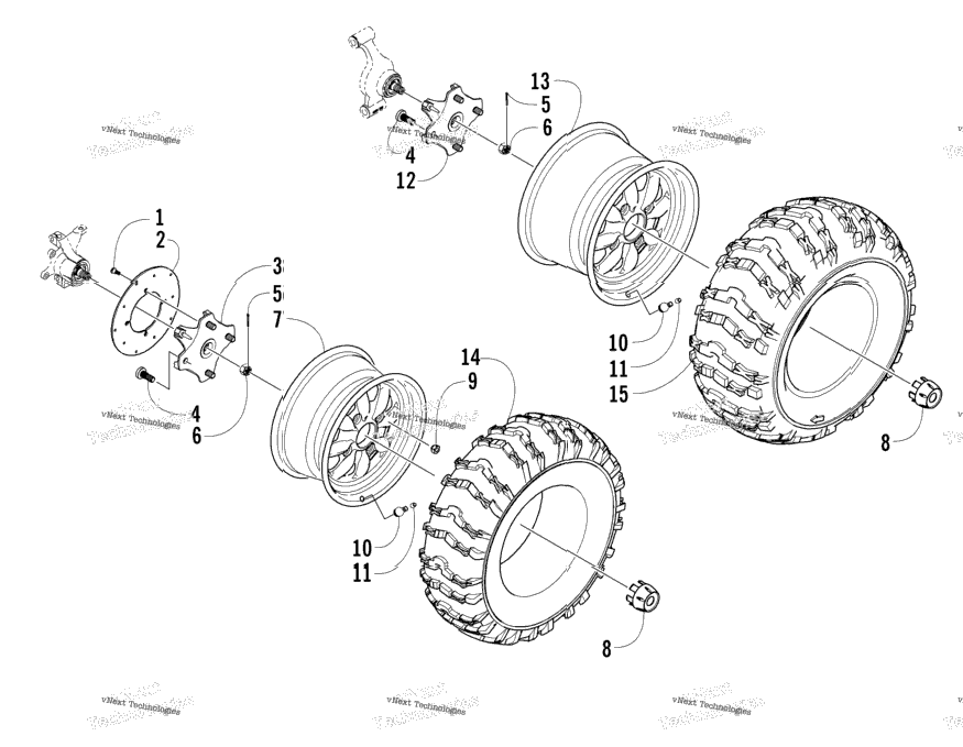 Wheel And Tire Assembly
