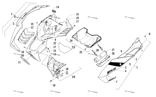 Hood And Air Intake Assembly