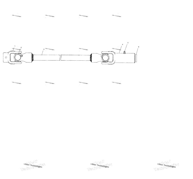 Prop Shaft A01ch50aa