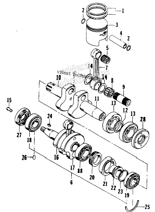 Piston And Crankshaft