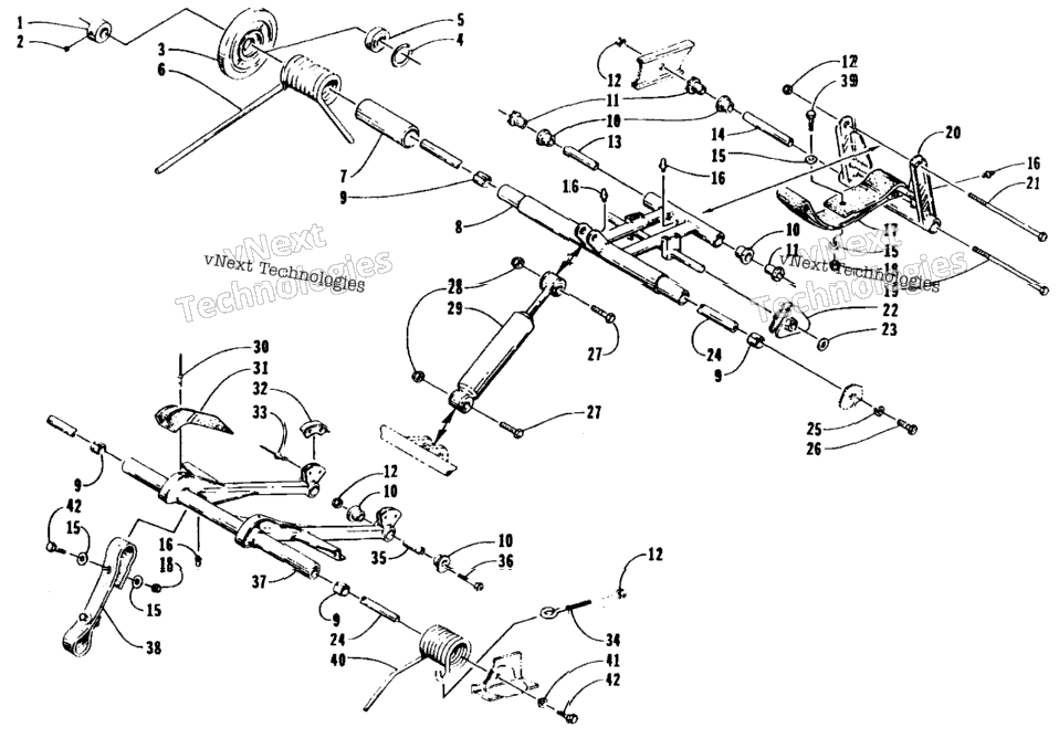 Rear Suspension Arm Assemblies