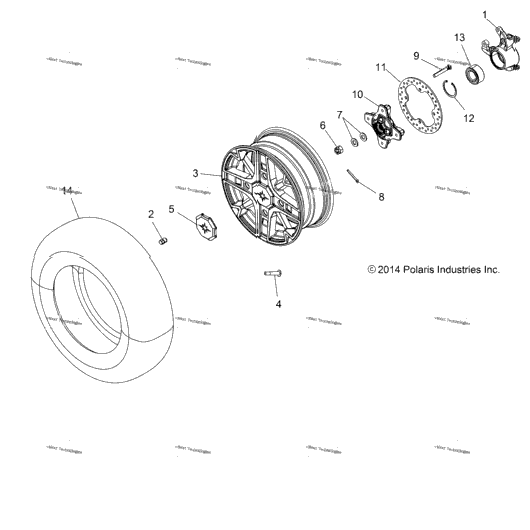Wheels, Front & Hub