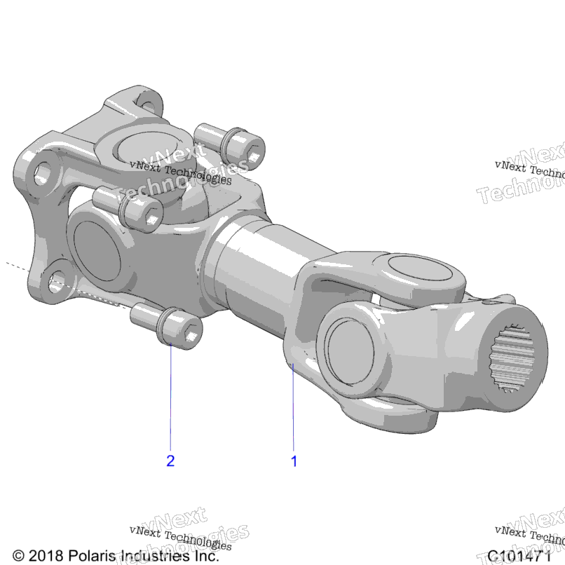 Drive Train, Prop Shaft, Rear A22sge95fn/S95cn/S95fn
