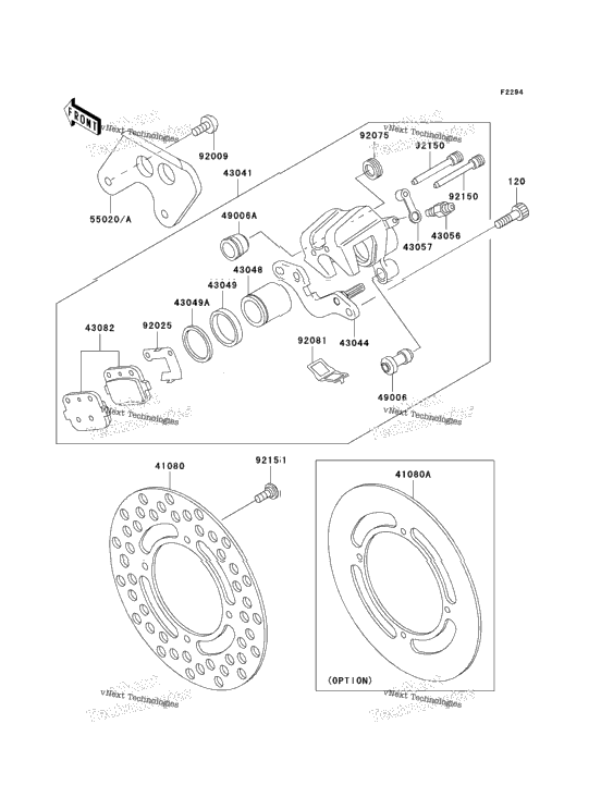Rear Brake (A1-A3)