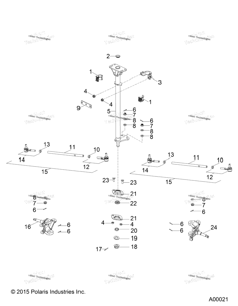 Steering, Steering Post & Tie Rods /Ca4