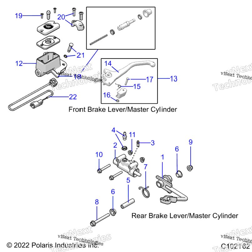 Brakes, Brake Levers & Master Cylinders