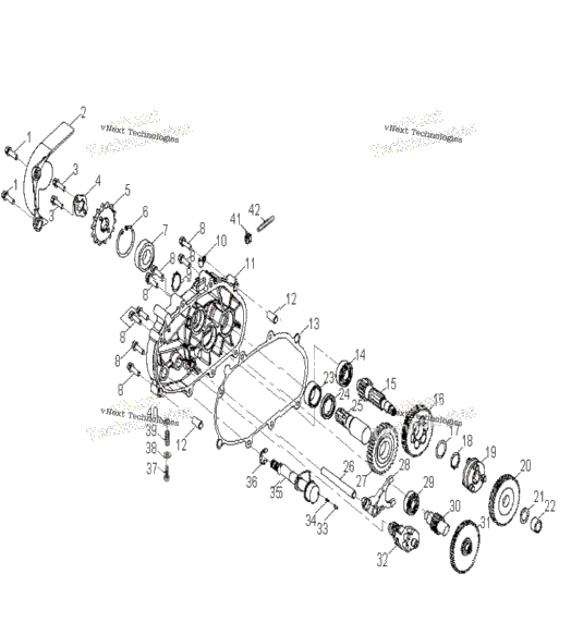 Drive Train, Transmission A2yak11b6/B7/N6/N7