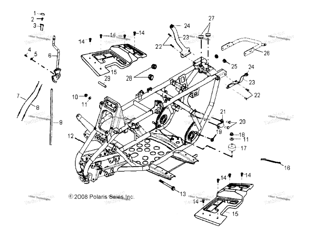 Chassis, Frame A22yap20n4