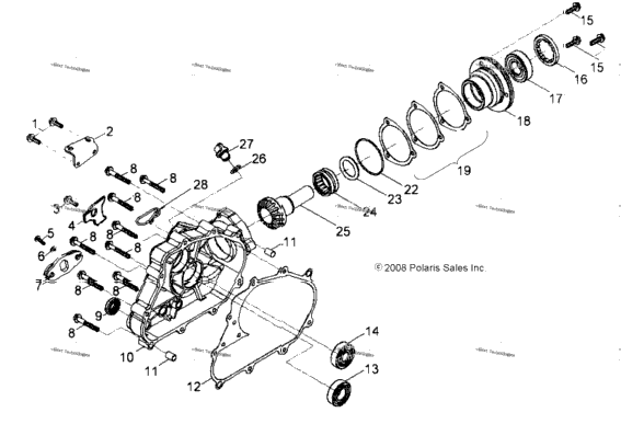 Drive Train, Rear Drive Assembly A22yap20n4
