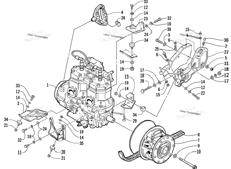Engine And Related Parts