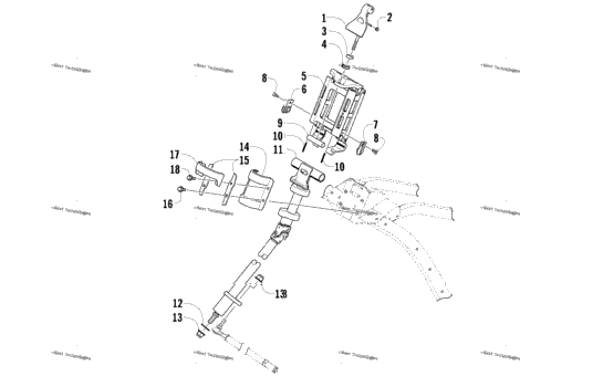 Steering Post Assembly