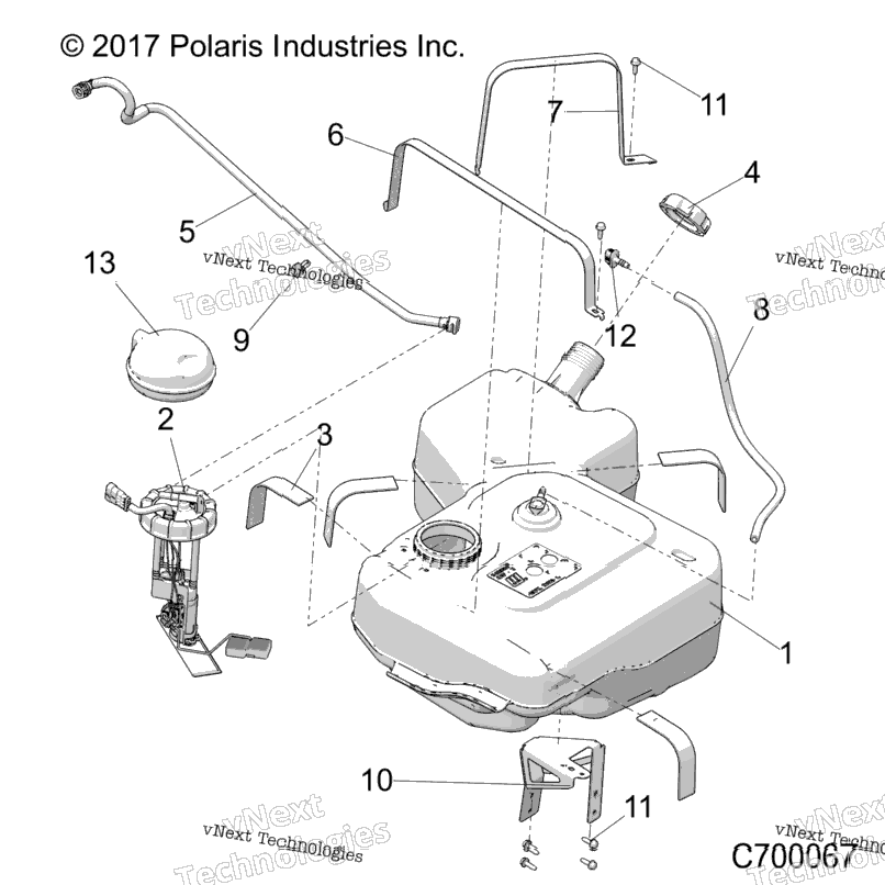 Body, Fuel Tank
