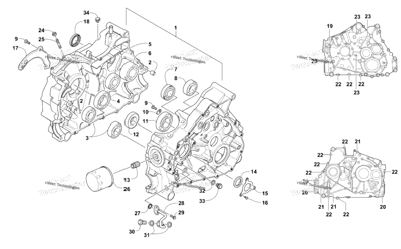 Crankcase Assembly