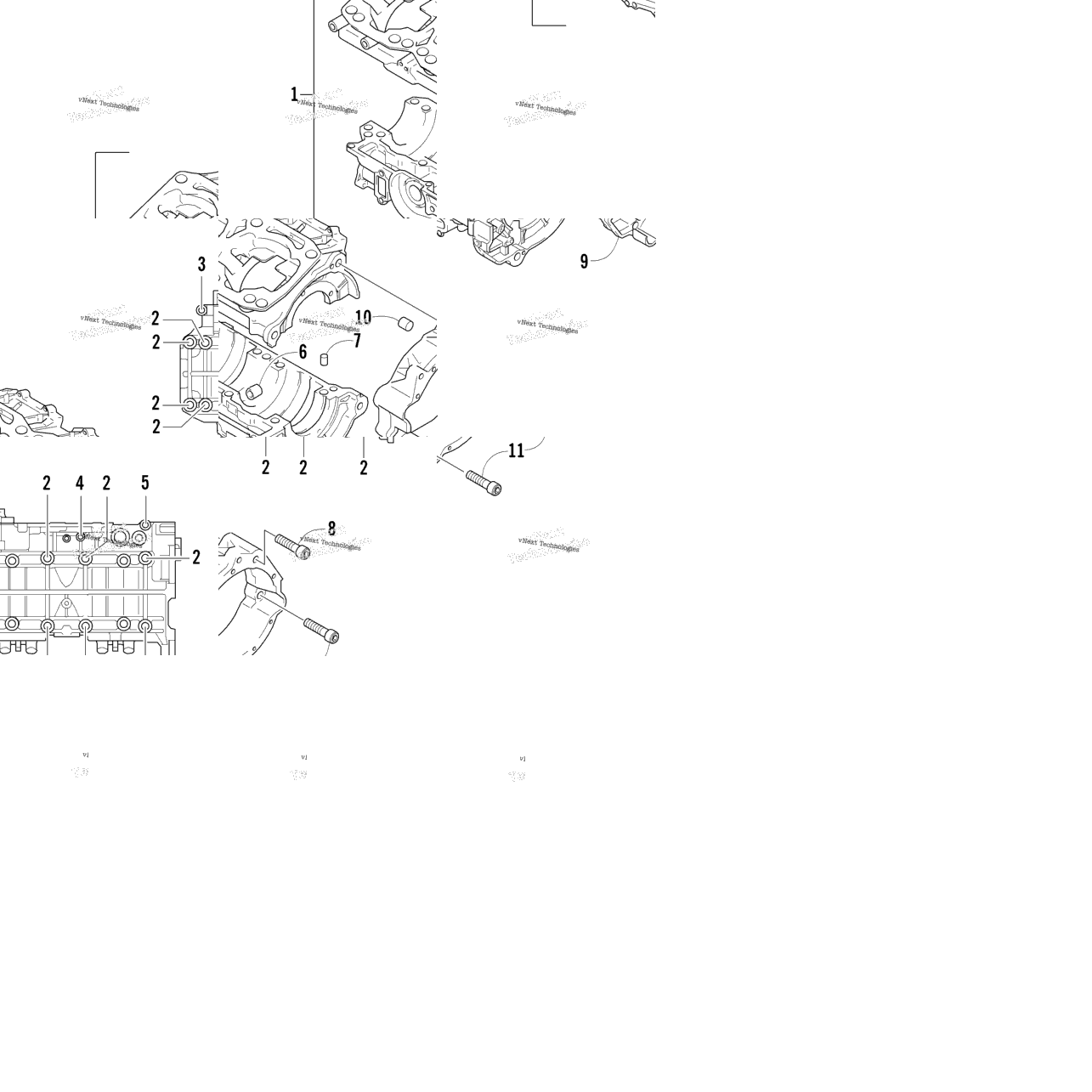 Crankcase Assembly