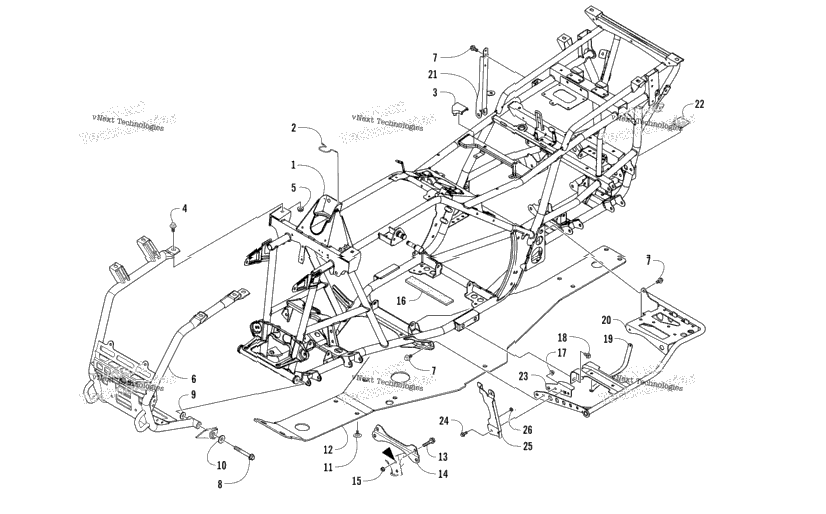 Frame And Related Parts