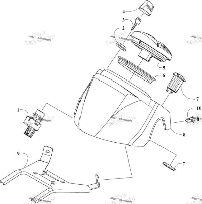Instrument Pod Assembly