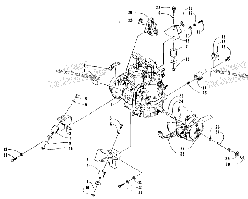 Engine And Related Parts