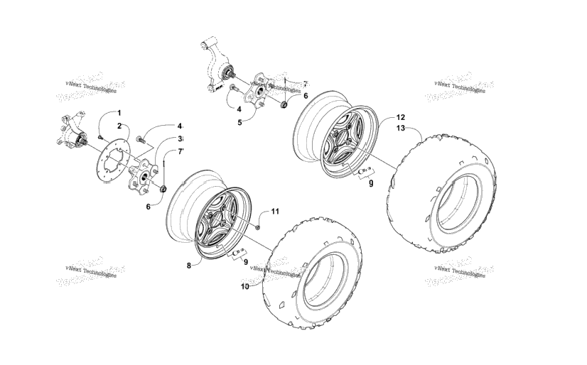 Wheel And Tire Assembly
